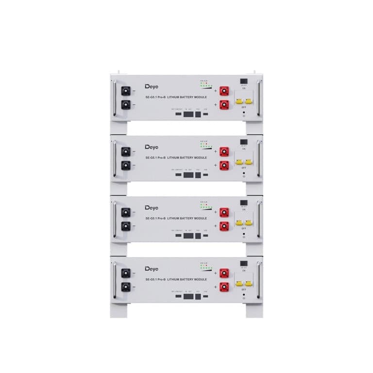 Deye ESS LV akumulatora sistēma 5,12 kWh (SE-G 5.1 Pro B)