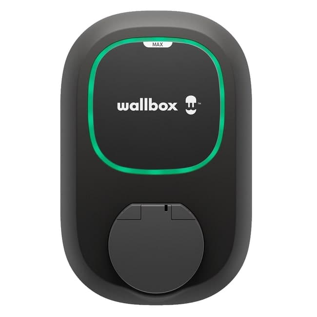 Wallbox Pulsar Max elektroauto uzlādes stacija 22 kW, Type 2 ligzda, melns