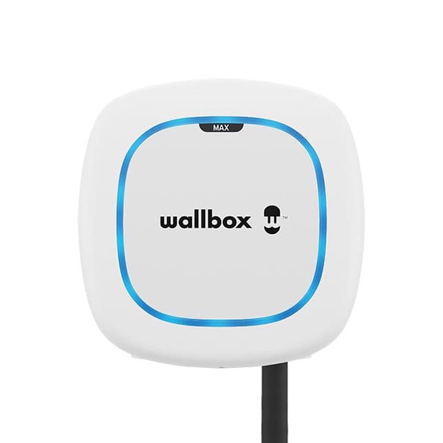 Wallbox Pulsar Max elektroauto uzlādes stacija 22 kW, 5 m kabelis, balts