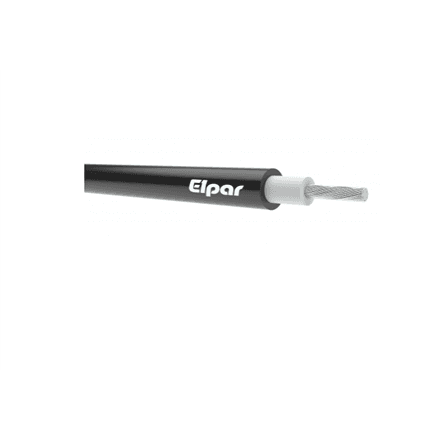 Solpar saules kabelis H1Z2Z2-K 1×6 mm², melns, 500 m