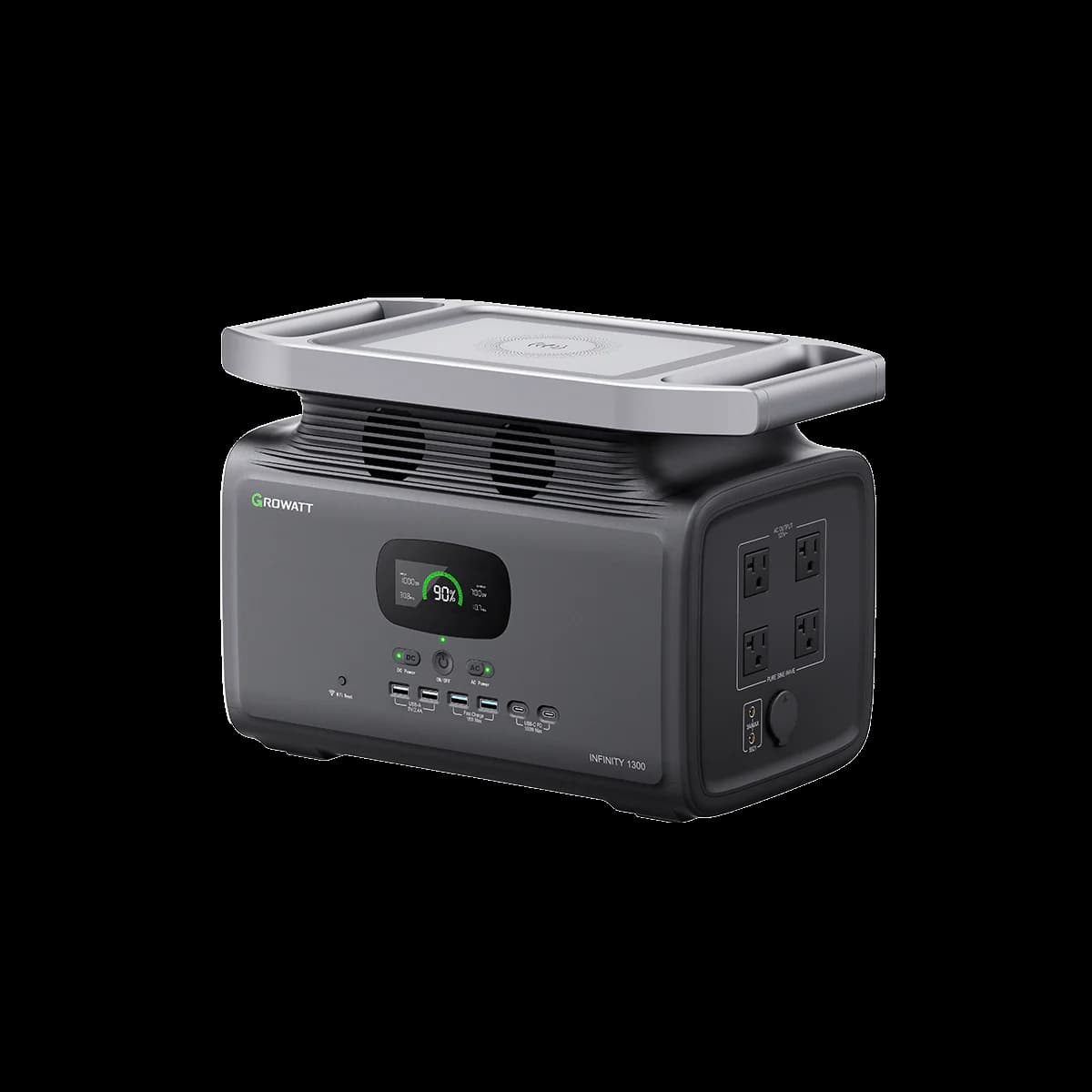 Growatt INFINITY 1300 portatīvā elektrostacija 1800 W / 1382 Wh