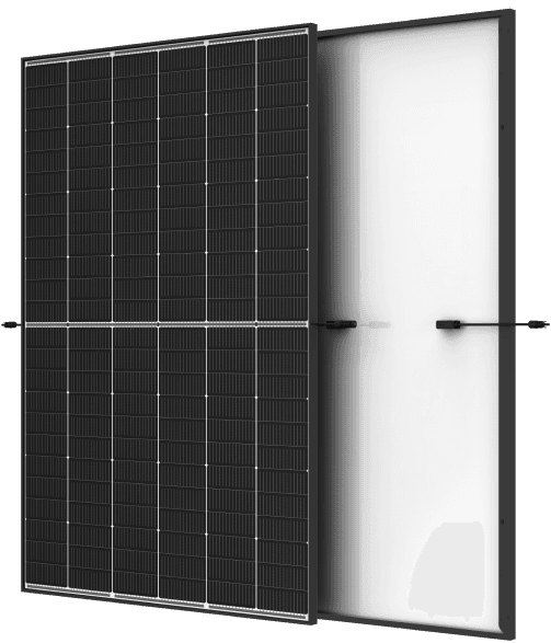 Trina Solar 455W saules panelis ar melnu rāmi
