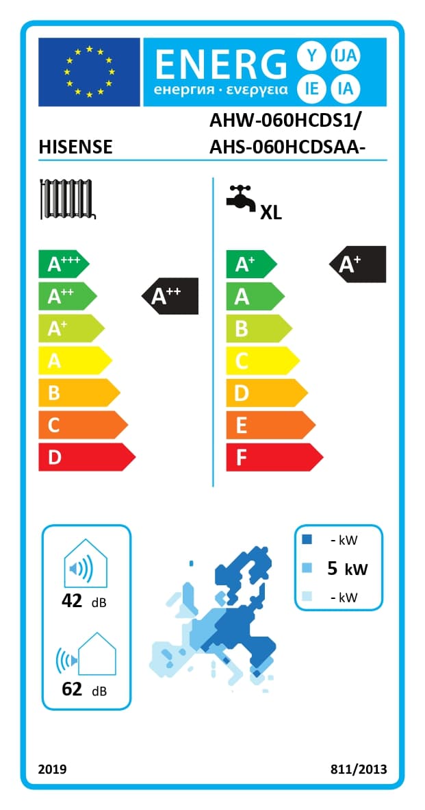 Hisense Hi-Therma Integra 6 kW iekštelpu bloks ar 230 l tvertni (AHS-060HCDSAA-23)