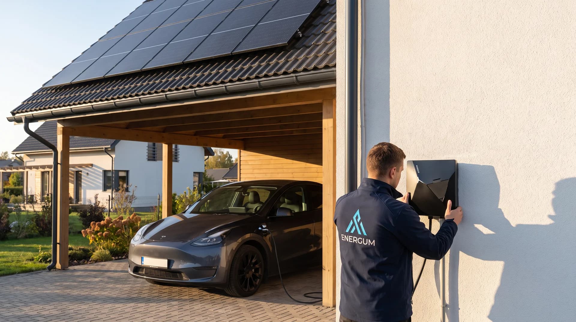NexBlue EV uzlādes stacijas uzstādīšana